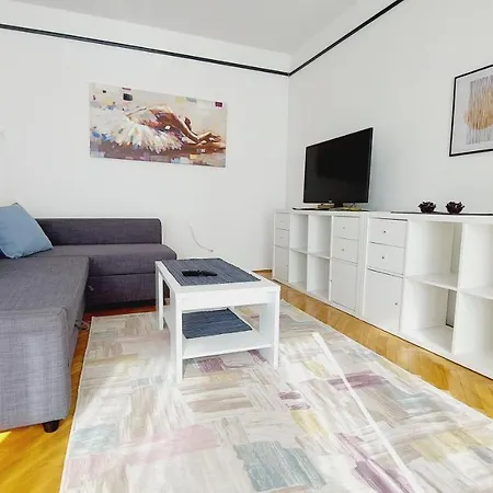 With A Large Terrace, 80 Meters From The Apartment Pjescana Uvala