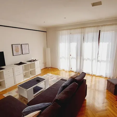 With A Large Terrace, 80 Meters From The Apartment Pjescana Uvala